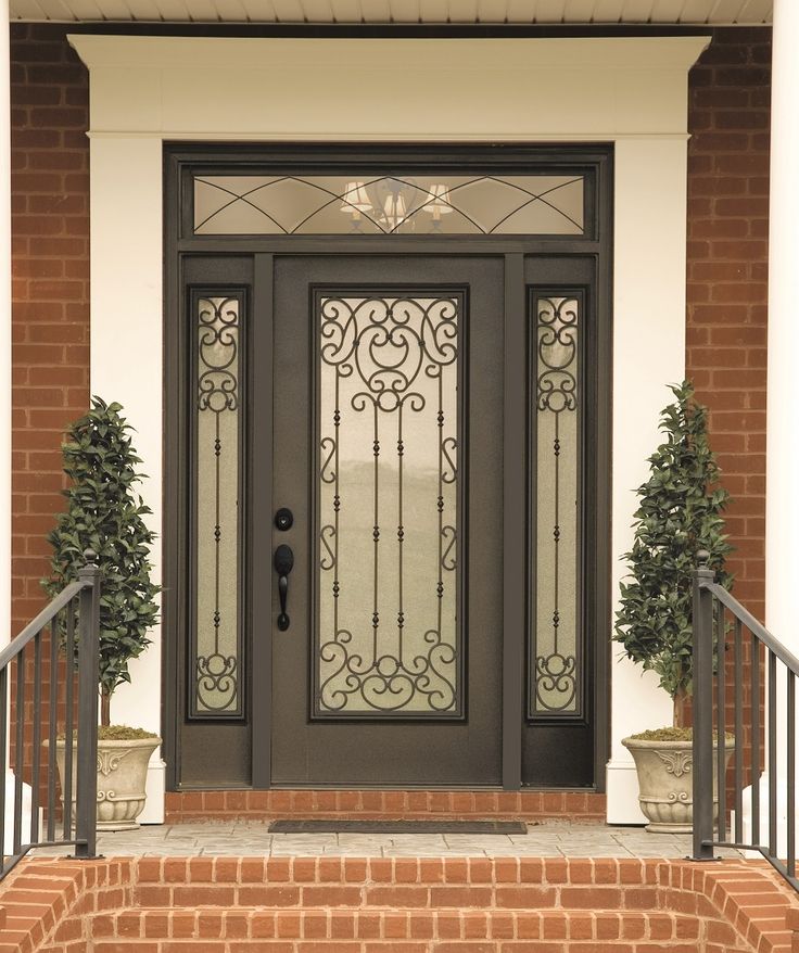 ديكورات ابواب حديد .. لمسة أنيقة وفنية