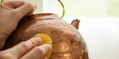 طريقة تنظيف النحاس من الكلس