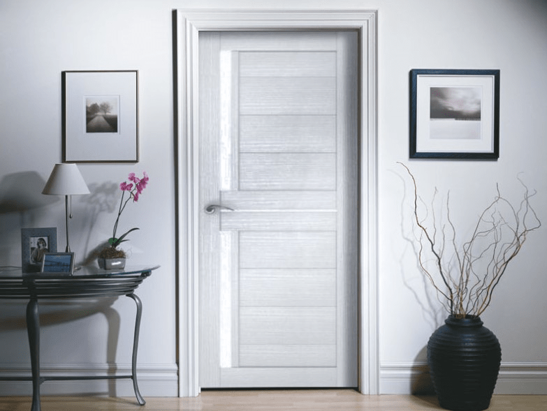 طريقة دهان أبواب الخشب أبيض