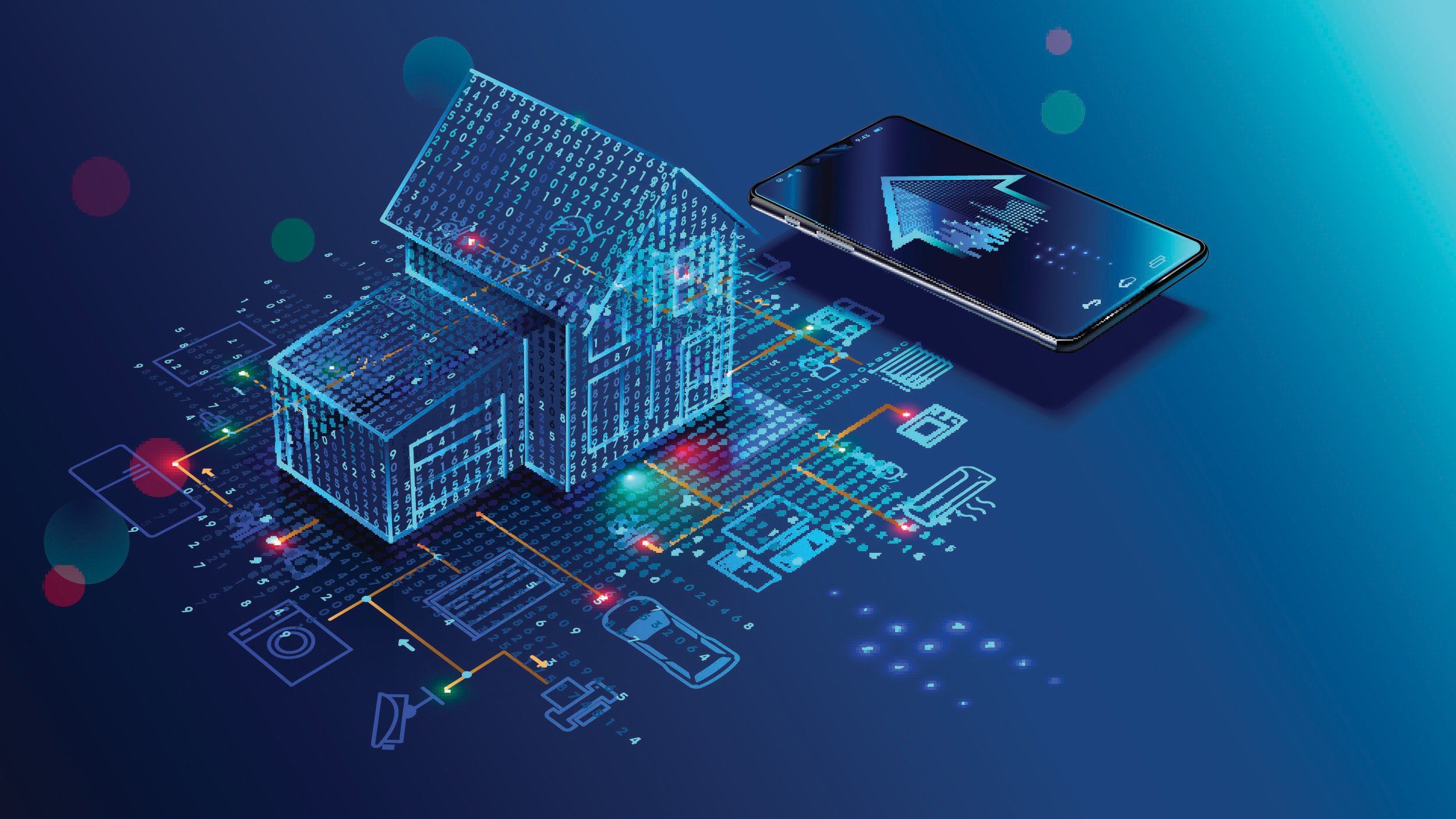 تعريف المنزل الذكي