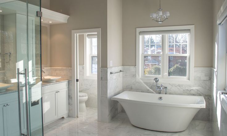 طريقة عزل الحمامات