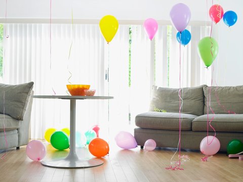 أفكار تزيين بالبالونات