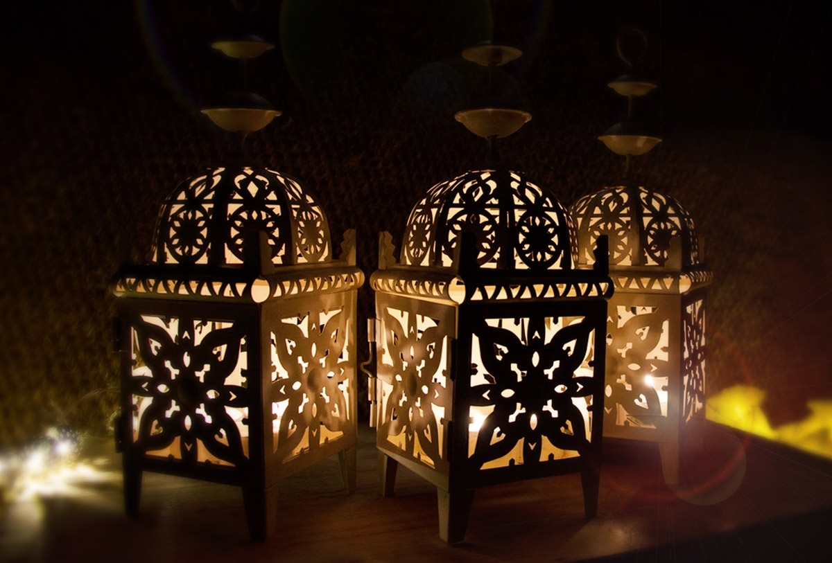 طريقة عمل فانوس رمضان بالخشب