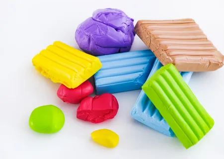 عمل صلصال منزلي