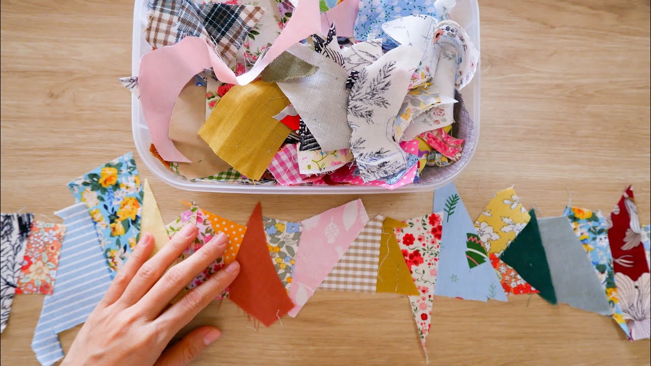 كيف أستفيد من بقايا الأقمشة