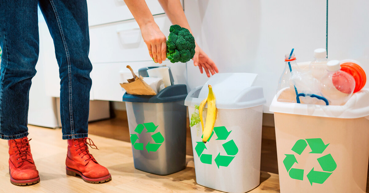 ترشيد التعامل مع النفايات المنزلية