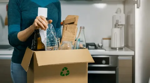 ترشيد التعامل مع النفايات المنزلية