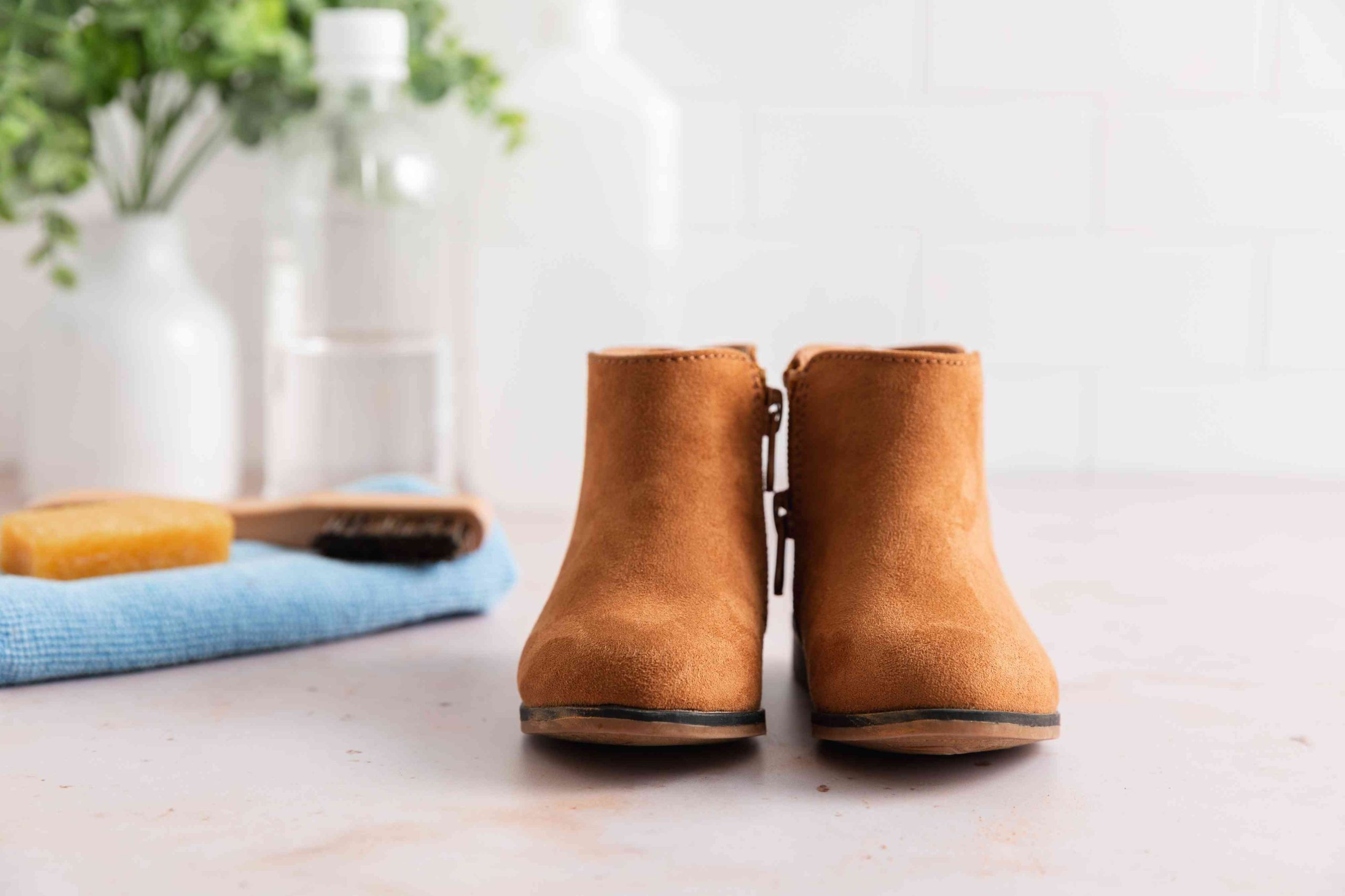 كيفية تنظيف جزمة شمواه